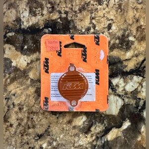 KTM Powerparts Orange SXS Oil Filter Cover